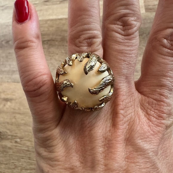 3 Ring Bundle-Stretch Rings-Mixed Metals-Statement Rings - Picture 8 of 10